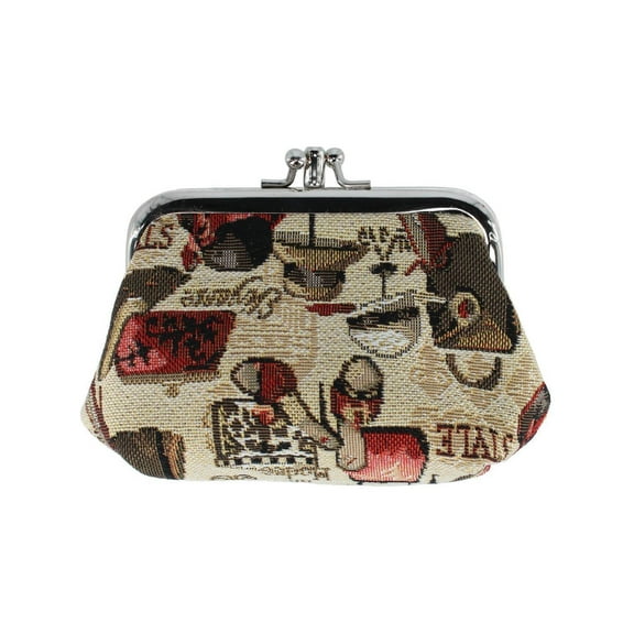 CTM Rendezvous Themed Tapestry Coin Purse Wallet (Women)