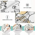 thumbnail image 3 of Cute Doodle Dogs Pillowcases, Soft and Cozy Decor Giftsative Pillow Cases with Hidden Zipper for Bedroom, Sofa, Couch, Queen Size 20x30 Inches（68）, 3 of 6