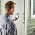 thumbnail image 4 of Schlage BE479AACEN619 Satin Nickel Century Sense Touch Screen Electronic Deadbolt With Build In Alarm, 4 of 4