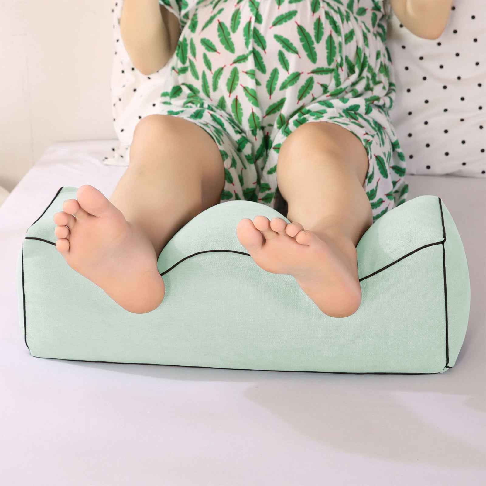 DZQMTKX Pregnancy Leg Pillow,Cooling Leg Support Pillow with Memory Foam,Washable Cover for Sleeping,Elevation And Side Sleeping Support