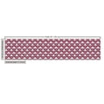 thumbnail image 3 of Ambesonne Fashion Fabric by the Yard Upholstery, Pinkish Diamonds Pattern, 1 Yard, Pale Fuchsia and Pastel Pink, 3 of 5