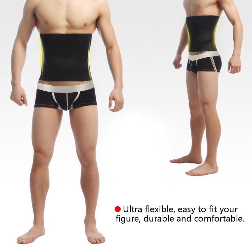FAGINEY Men Slimming Belt Body Shaper Waist Beer Belly Abdomen Belt Compression Girdle, Waist Slimmer, Waist Shaper