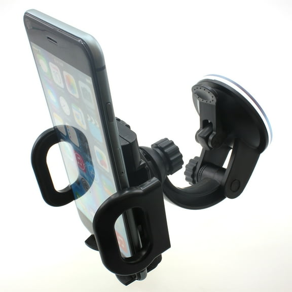 Windshield Car Mount for Galaxy S23 FE - Holder Glass Cradle Rotating Dock Suction Compatible With Samsung Galaxy S23 FE