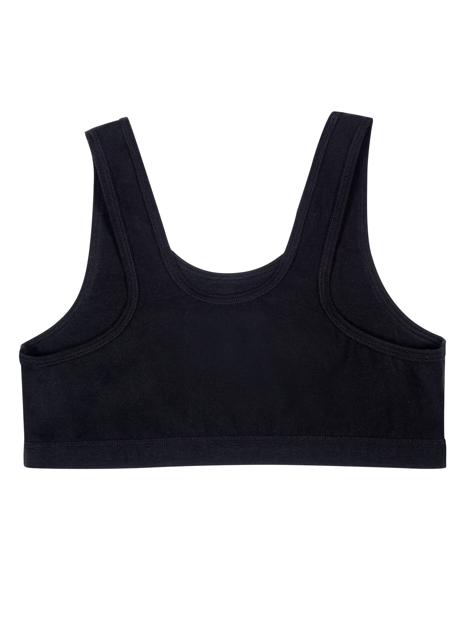 Wonder Nation Girls Cotton Bra, 2-Pack, Sizes S-XXL