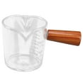 thumbnail image 1 of Milk Cup, High Borosilicate Glass 20 Degrees Celsius -150 Degrees Celsius  Measuring Glass  For Kitchen Thick Bottom Type, 1 of 8