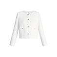 thumbnail image 6 of Time and Tru Women's Tweed Ladylike Blazer Jacket, Sizes XS-XXXL, 6 of 7