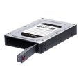 thumbnail image 3 of StarTech.com 2.5 to 3.5 Hard Drive Adapter - For SATA and SAS SSDs/HDDs - SSD Enclosure - HDD Enclosure - Internal Hard Drive Enclosure (25SATSAS35HD) - Storage enclosure - 2.5" - SATA 6Gb/s / SAS 6Gb/s - SAS 6Gb/s, SATA 6Gb/s - black, silver, 3 of 5