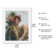 thumbnail image 2 of Hawaiian Pineapple Girl - Libby’s Hawaii - Vintage Hawaiian Hand-Colored Postcard c. 1900's - Fine Art Rolled Canvas Print (Unframed) 20in x 26in, 2 of 4