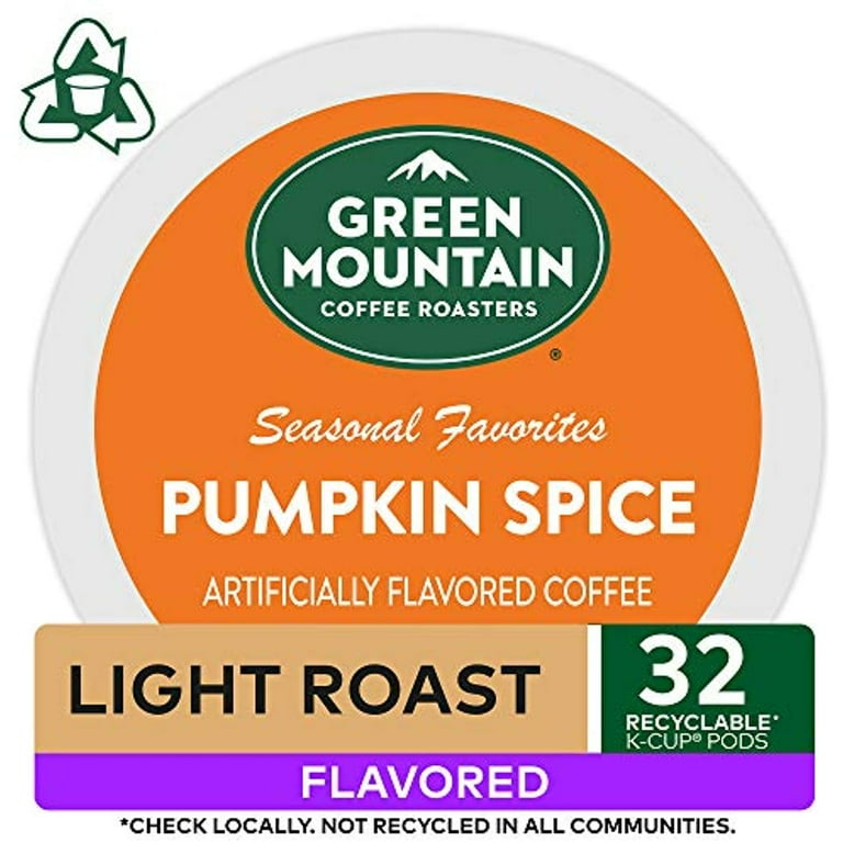 Green Mountain Coffee Roasters Pumpkin Spice, Keurig K-Cup Pods