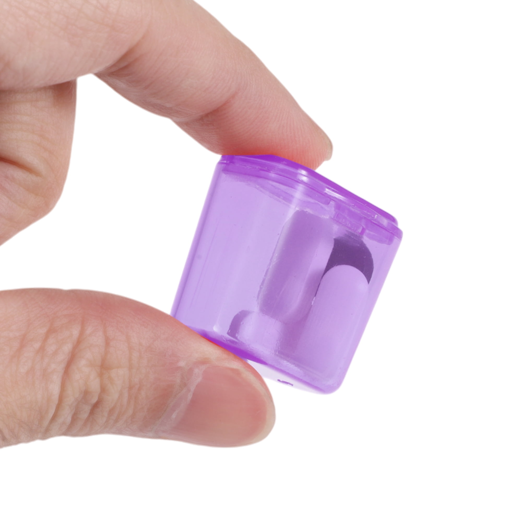 Unique Bargains Lightweight 31 Grids Keyboard Style Pill Dispenser Purple