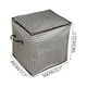 thumbnail image 3 of Xihbxyly Organizador de Armario Plegable, Bolsa de Almacenamiento de Gran Capacidad, Cierre de Doble Cremallera, Ligero y Portátil, Almacenamiento Versátil para Ropa y Ropa de Cama, Ideal para Mudanz, 3 of 4
