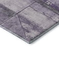 thumbnail image 3 of Addison Rugs Mayfield Premium Machine Washable Transitional Geometric Purple Round Rug, 8' x 8', 3 of 6