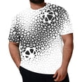 thumbnail image 2 of JAJAHO Mens T Shirt Plus Size Short Sleeve Graphic Tee Funny Printed Loose Fit Crew Neck Casual Daily Wear Summer Stylish Tops, 2 of 5