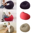 thumbnail image 5 of Tkrady Inflatable Lazy Sofa, Inflatable Sofa Flocking Sofa Lazy Chair, 5 of 5