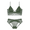 Army Green, variant on Summer Thin Lace Sexy Bra French Triangle Cup Underwear Set