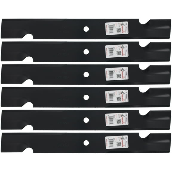 6 Rotary® 10667 Mower Blades for Dixie Chopper® Exmark® Gravely® 60" Deck