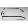 thumbnail image 5 of NEW SMARTCLIP 276 MENS/WOMENS DESIGNER HALF-RIM PURPLE CASUAL WITH POLARIZED CLIP-ON LENSES FRAME DEMO LENSES 49-16-137 SUNGLASS LENS CLIP-ONS EYEGLASSES/EYEGLASS FRAME, 5 of 9