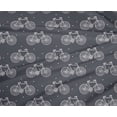 thumbnail image 4 of oneOone Polyester Lycra Fabric Dot & Bicycle Block Print Fabric BTY 56 Inch Wide, 4 of 4