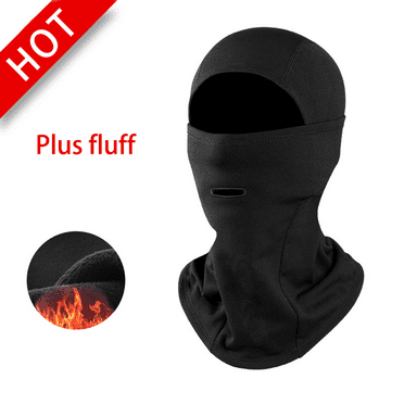 Full Face Fleece Mask - Balaclava Ski Mask - Extreme Cold Weather Face ...