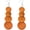 Orange, variant on Big Round Circle Wood Drop Dangle,Boho Hippie Long Wooden Earrings Dangle Earrings with Silver Hook for Women?ER1184-Circle Bronw?