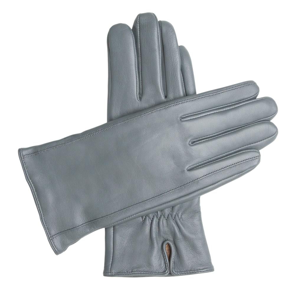 Downholme Touchscreen Leather Cashmere Lined Gloves for Women