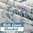 thumbnail image 3 of Natural Linen Blended Curtain Panels for Living Room/Light Reducing Linen Sheer Curtains 84 inch Length 2 Panels Set, 3 of 4