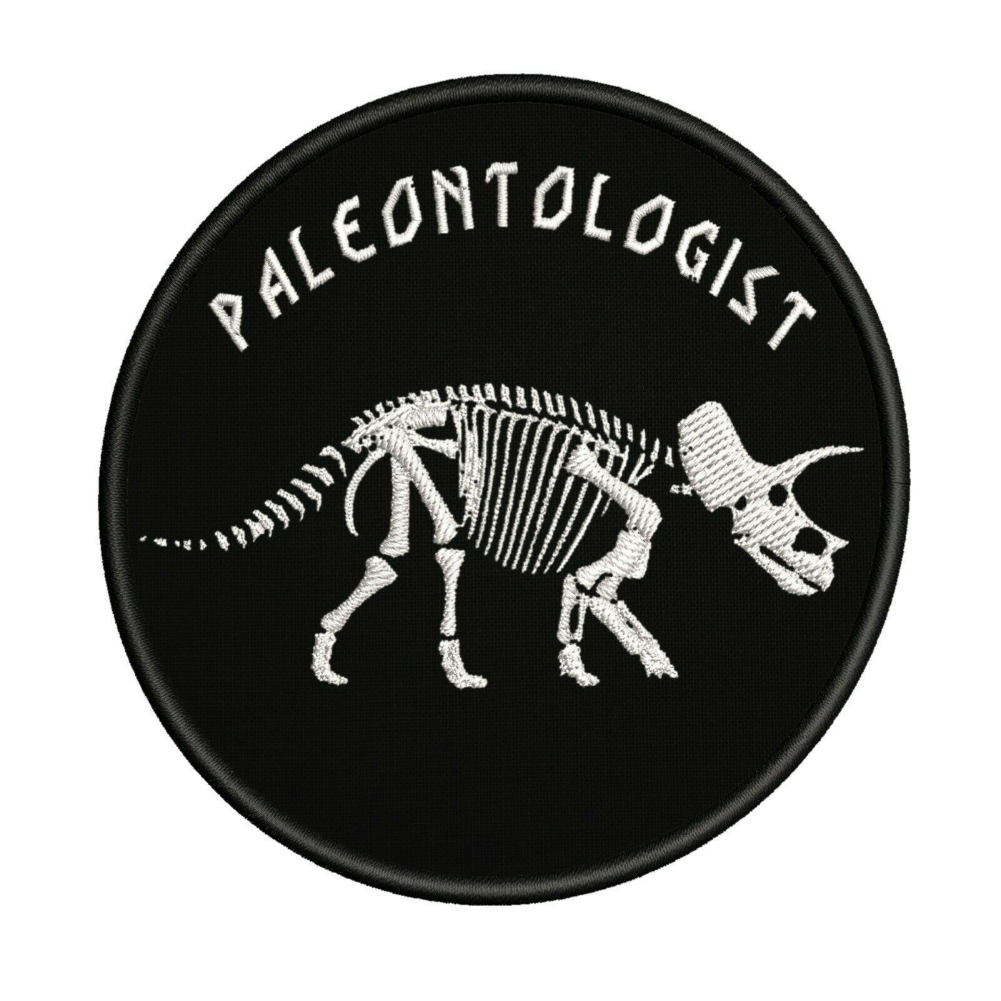 Jurassic Park World Movie Logo Paleontologist Triceratops Skeleton