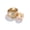 Champagne, variant on Womens Colorful Pearl Index Finger Ring Gold Plated Geometric Inlaid Gemstone Fashion Jewelry Gift Fashionable