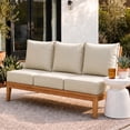 thumbnail image 2 of NeoNubo Outdoor Deep Seat Cushion, 22 x 24 x 6 inch for Patio Furniture, Waterproof Fade & Weather Resistant for Wicker Chair, Sofa, Couch, 2 of 10