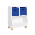 thumbnail image 1 of Kids Catch-All Multi-Cubby 24" Toy Organizer and 2 Bins, 1 of 5