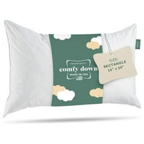 95% 5% Down, 16 X 30 Rectangle Decorative Pillow Insert, Sham Stuffer - Made in USA