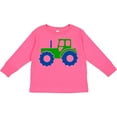 thumbnail image 3 of Inktastic Cute Green Tractor Boys or Girls Long Sleeve Toddler T-Shirt, 3 of 5