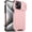 Pink, variant on REQO for iPhone 16/15/14/13/12 Pro Max Case, Designed with Sliding Camera Cover Protection, Military Grade Anti Drop and Shockproof Phone case (iPhone 12 Pro)