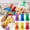 6 Pack丨Multicolor, variant on zhonghuaying 6 Pack Back Metal Attachable Bag Seal Fastener Transparent Shade Household Freshness Retention Pouch Clamp Food Packet Closure Hardware 6 Unit Pack Random Tone Dispatching