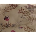 thumbnail image 4 of oneOone Georgette Viscose Light Beige Fabric Flower & Leaves Watercolor Quilting Supplies Print Sewing Fabric By The Yard 42 Inch Wide, 4 of 4