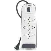 Belkin 12-Outlet Advanced Power Strip Surge Protector, 8ft Cord, Telephone And Coaxial Protection, 3996 Joules