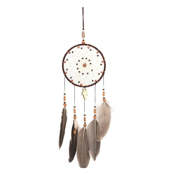 Dreamcatcher Retro Style Hand Crafted Premium Material Wide Application Feather Dream Catcher for Home Office Party