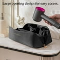 thumbnail image 6 of Universal Travel Storage Bag for Hair Dryer, All-in-One Storage Organizer Bag for Hair Tools Attachments, Black, 6 of 14
