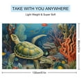 thumbnail image 2 of Ocean World Turtle Beach Towel – with A Unique Design, Extra Large,XL (32”x 63”) for Kids & Adults, 2 of 7