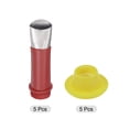 thumbnail image 4 of Unique Bargains 5 Pack 20mm Largeur en Acier Inoxydable Embout de Calfeutrage Articulé Raccord Applicateur, 4 of 6