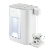 24.8*14.2*26cm 1600W White Electric Kettles 3L/102oz Instant Hot Water Dispenser for Quick Heating & Outputting