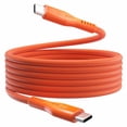 thumbnail image 5 of Statik MagStack Pro Charge/Sync Magnetic Cable USB-C to USB-C 6.6ft Orange, 5 of 5