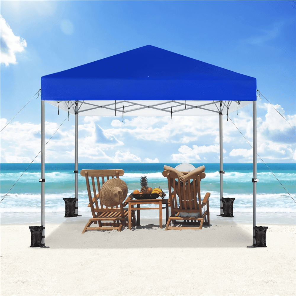 Renwick 12x12ft Pop-up Canopy Tent, Blue
