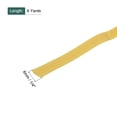 thumbnail image 2 of Uxcell Double Fold Bias Tape Continuous Bulk Bias Tape for Sewing Seaming Quilting Hemming Binding Crafts Lemon Yellow, 2 of 7