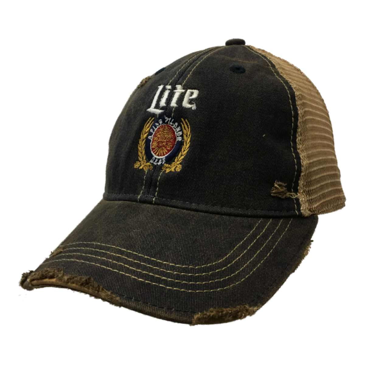 vintage miller lite hat