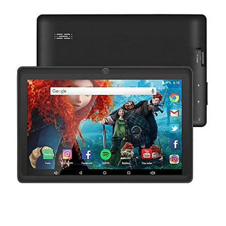 7 inch Tablet Google Android 8.0 Quad Core 1024x600 Dual Camera Wi-Fi Bluetooth 1GB/8GB Play Store Netfilix Skype 3D Game (Best 3d Games For Android)