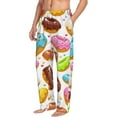 thumbnail image 2 of Disketp Color Donut Men'S Pajama Pants - Ultra Soft Fleece Sleep And Lounge Pants (Size: S-Xxl), 2 of 9