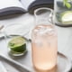 thumbnail image 4 of Bewildely Jarra de agua con vaso Juegos de vasos de vidrio Mesita de noche Beber Jugo Pot Resistencia a altas temperaturas Botella Frasco Hervidor Cocina y Comedor 520ml Bewildely HA071577-02, 4 of 6