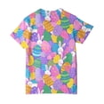thumbnail image 6 of UngA Easter Shirts for Girls Graphic Tees for Kids Tops Bunny Short Sleeve T Shirts for Toddler Girls (Light Purple,10-11 Years), 6 of 6