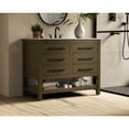 thumbnail image 3 of Elegant Kitchen and Bath 42 inch Single Bathroom Vanity in Chestnut Brown, 3 of 10